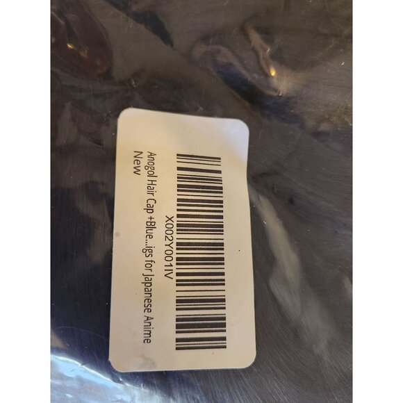 Anime Cosplay Wig Short Layered Blue Synthetic Hairpiece For Japanese Costume - Picture 3 of 4